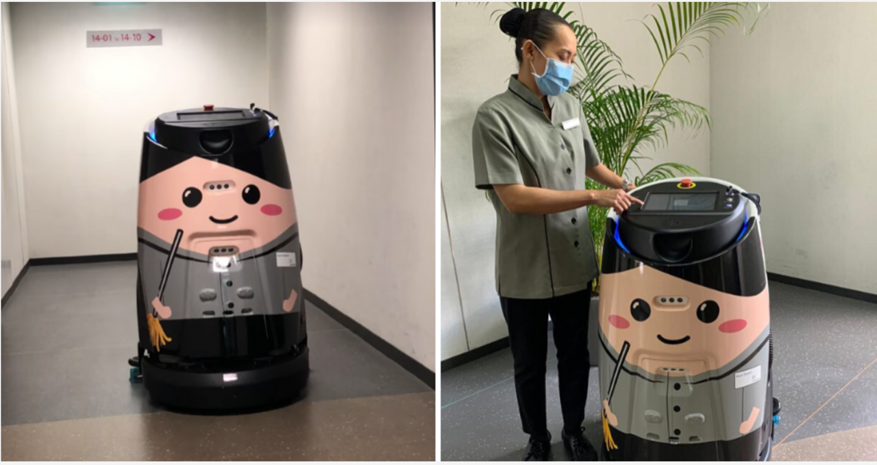 商用清洁机器人哪家好?高仙50机器人落地泰国BNH医院